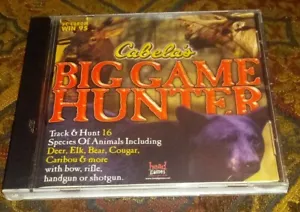 CABELA'S BIG GAME HUNTER PC WINDOWS 95 1998 Head games Complete Hunt 16 Species - Picture 1 of 4