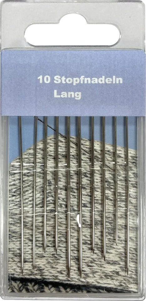 Stopfnadeln lang 10 Stück Nr. 1 - 5 - Bild 1 von 1