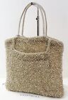 Authentic ANTEPRIMA Beige Wire Tote Hand Bag Purse #53408G