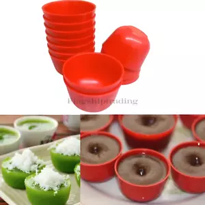 36 Pieces Puto Mold Talam Pichi Kutsinta Lompang Red Color - Free Shipping - Picture 1 of 12