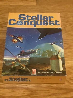 Juego de mesa STELLAR CONQUEST — Avalon Hill 1984 - Mayormente sin perforar Foto 1 de 4
