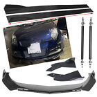 Carbon Fiber For Suzuki Swift 2000 Front Bumper Lip Splitters Side Skirt Bod Kit