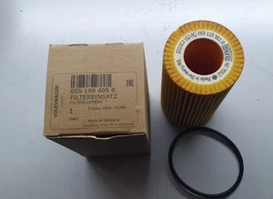 Filtro de aceite original Audi - Audi A4,A5,A6,A7,A8,Q7,Q8 059198405B - Imagen 1 de 2