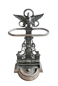 Antique English Hall Stick Umbrella Stand Bird Finial - Picture 1 of 12