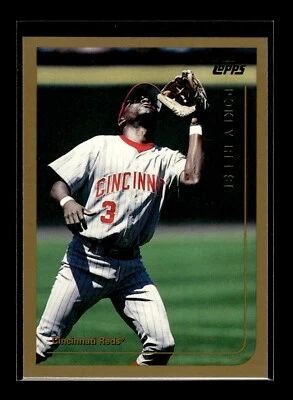 1999 Topps #424 Pokey Reese (NM)(BAS) - Image 1 of 2