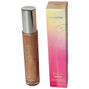 BECCA Cosmetics ignite Sunsetter Liquified Light Highlighter Desire 1.5 oz New - Picture 1 of 9