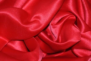 Stretch Matte Satin Peau de Soie Fabric by the Yard | Stretch Duchess Satin 60" - Picture 1 of 26