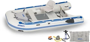 Paquete de piso de lujo Sea Eagle 10.6sr inflable. Deportivo runabout bote bote bote bote bote bote tierno✅ - Imagen 1 de 12