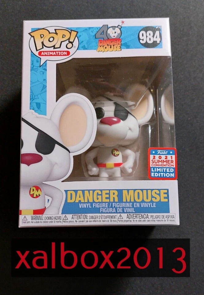 Funko Pop - Danger Mouse 984 - Danger Mouse - Nuovo - Originale - Immagine 1 di 1
