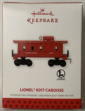 Hallmark Keepsake - Lionel 6017 Caboose Christmas Tree Ornament 2013