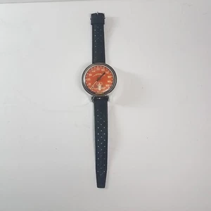Reloj de pulsera vintage US Divers Aqua Lung 100’ calibre de profundidad naranja profundo - Imagen 1 de 12