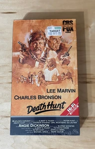 Death Hunt VHS Factory Sealed With Watermark CBS/Fox Video Charles Bronson - Picture 1 of 3