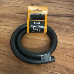 HALFORDS Tubo Iniezione Carburante in Gomma Nera 1M X 9,5MM - Nuovo - Foto 1 di 2