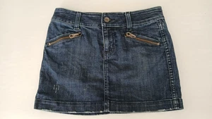 Juicy Couture Y2K Denim Mini Skirt – Size 25 - Picture 1 of 8