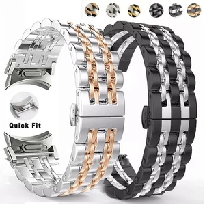 Stainless Steel Metal Band Strap For Samsung Galaxy Watch FE 7 6 5 40/44mm 5 Pro - Picture 1 of 32