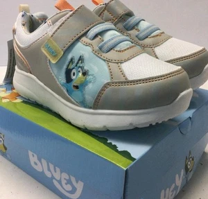 Bluey & Bingo Kids Light Up Shoes Toddler Boys Sneakers Official New Sz 11 - Picture 1 of 9