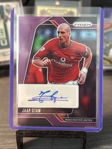 2024-25 Panini Prizm PL Auto Jaap Stam Manchester United Purple /25 - Picture 1 of 4