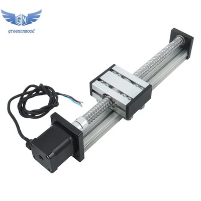 Linear Rail Guide Ballscrew SFU1605 with Nema 17 Stepper Motor 200mm Stroke - Image 1 of 4
