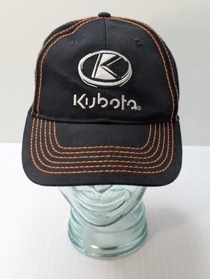 Kubota Choko Officially Licensed Hat Cap One Size Adjustable Black Orange - Image 1 of 4