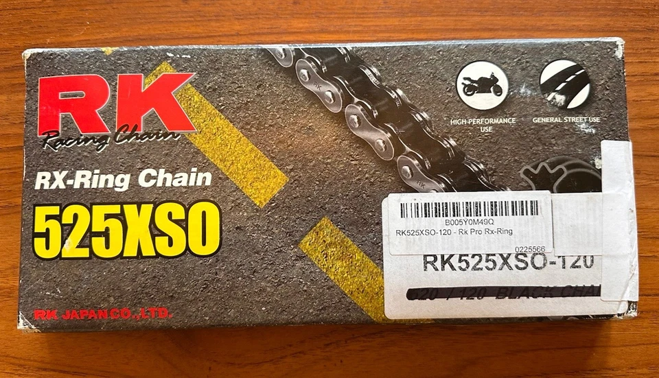 Cadena BMW F800GS RK 525 RK525XSO-120 Foto 1 de 1