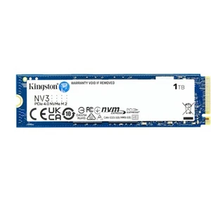Kingston NV3 1TB M.2 2280 SSD PCIe 4.0 Gen 4x4 bis zu 6000 MB/s SNV3S/1000G LESEN - Bild 1 von 6