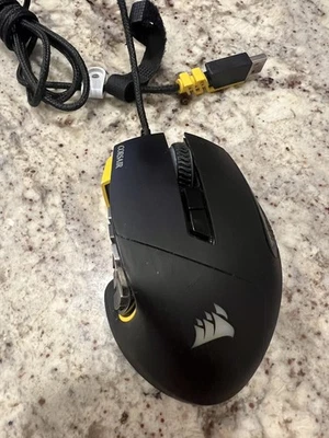Corsair Scimitar RGB Elite Wired MOBA/MMO Gaming Mouse 17 Programmable Buttons - Image 1 of 4