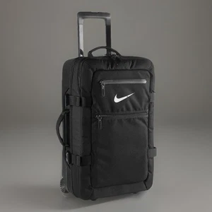 Nike FIFTYONE49 Cabin Roller Bag 2 Wheeled Suitcase Luggage Black PBZ277-001 NEW - Picture 1 of 5