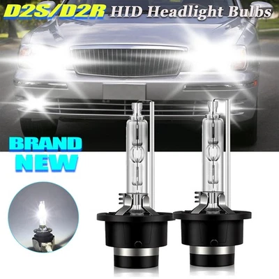 For Hyundai XG350 2004-2005 6000K HID Headlight Bulbs Low Beam Combo Kit D2S D2R - Image 1 of 4