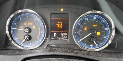 2017 Corolla OE Speedometer Gauge Cluster 72K Miles Toyota - Image 1 of 4