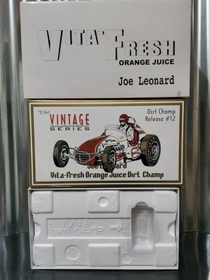GMP Joe Leonard #7 BOX ONLY Vita-Fresh Dirt Champ 1:18 Scale Diecast Sprint Car - Image 1 of 4