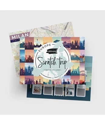 Salouza Scratch off Cards, Bucket List, Cities Of Europe - Image 1 of 4