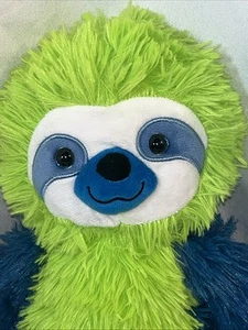 Peluche bradipo verde e blu 15" peluche peekaboo giocattoli - Foto 1 di 19