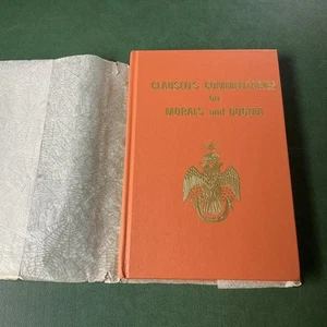 Clausens Commentaries on Morals and Dogma 1977 Freemasonry Supreme Council - Picture 1 of 6