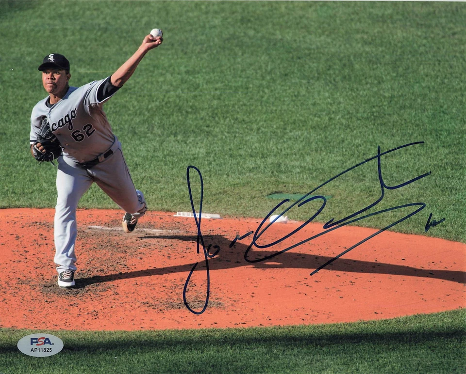 Jose Quintana Signed 8x10 Photo PSA Chicago White Sox - Image 1 of 1