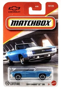 MATCHBOX 1969 CHEVY CAMARO CONVERTIBLE SS 396 NEW 2025 - Picture 1 of 1