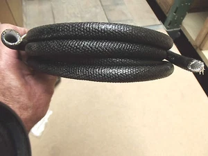 10 FT OF ASPHALTED,FABRIC CLOTH LOOM ) 3/8"-10MM ,MIGHT WORK FOR7/16"-11MM?.5. - Bild 1 von 1