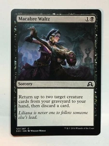 MTG Macabre Waltz Shadows Over Innistrad 121/297 Regular Common - Picture 1 of 1