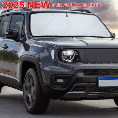 Cubierta de bloque térmico plegable para parabrisas delantero de auto Ford Edge 2010-2014 Foto 1 de 4