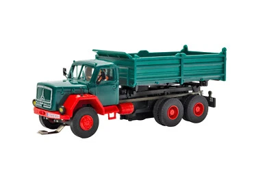 Viessmann 8018 Magirus Deutz 3-axle Dump Truck, Base, Functional Model New 2024 - Image 1 of 4