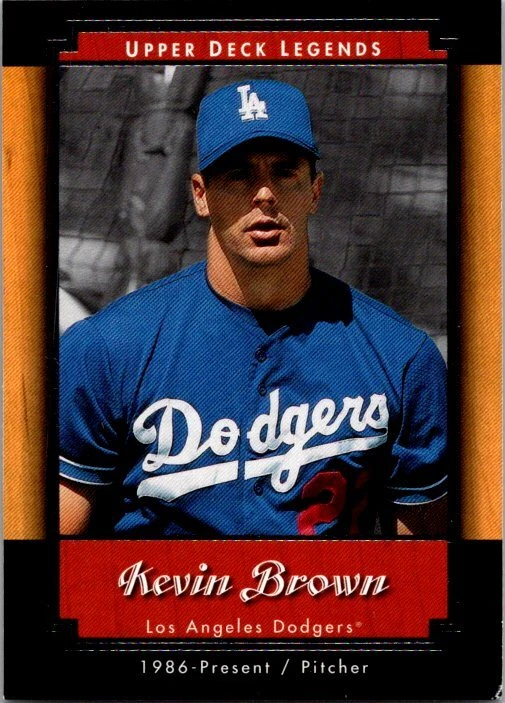 2001 Upper Deck Legends #67 Kevin Brown - Image 1 of 2