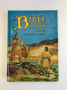 The Bible Story Volume 4 by Arthur S Maxwell VINTAGE 1950s Hardcover GC - Picture 1 of 5