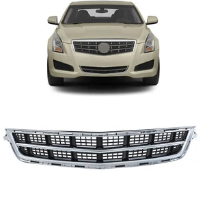 20912420 Chrome For Cadillac ATS 2013-2014 New Front Bumper Lower Grille - Picture 1 of 11