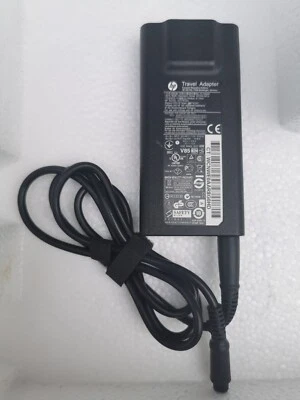 Genuine HP Travel Adapter 19.5V 65W 3.33A 677776-003 / HSTNN-DA14 - image 1 of 3