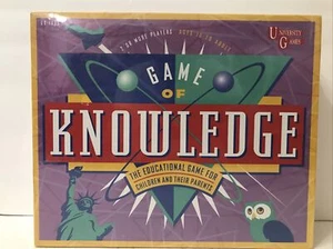 Game of Knowledge Game - New - 1995 Playtoy Industries University Games Family - Picture 1 of 10