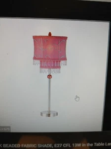 Lite Source DESK Lamp PINK - Picture 1 of 2