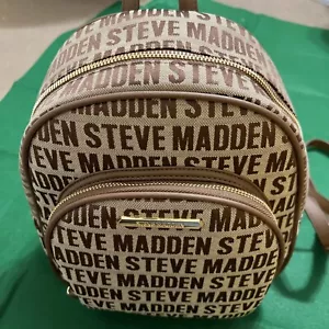 steve madden mini backpack Purse brown msrp $98 - Picture 1 of 10