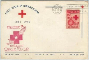 74001 - HAVANA - Postal History - FDC COVER 1946 - MEDICINE Red Cross - Picture 1 of 1