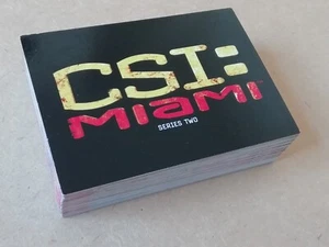 COMPLETE SET OF CSI MIAMI SERIES 2 TRADING CARDS - Picture 1 of 2