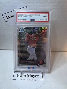 2022 Bowman Chrome Mega Box Prospects #BCP237 Marcelo Mayer - PSA 9 - Picture 1 of 2