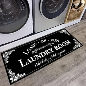 Laundry Room Rug Runner Farmhouse Washable Laundry Matt for Mudroom Kitchen W... - Picture 1 of 7